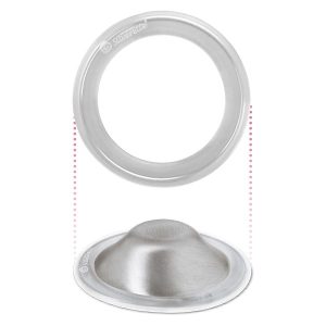 סילברט פטמו כסף ואו-פיל טבעות סיליקון